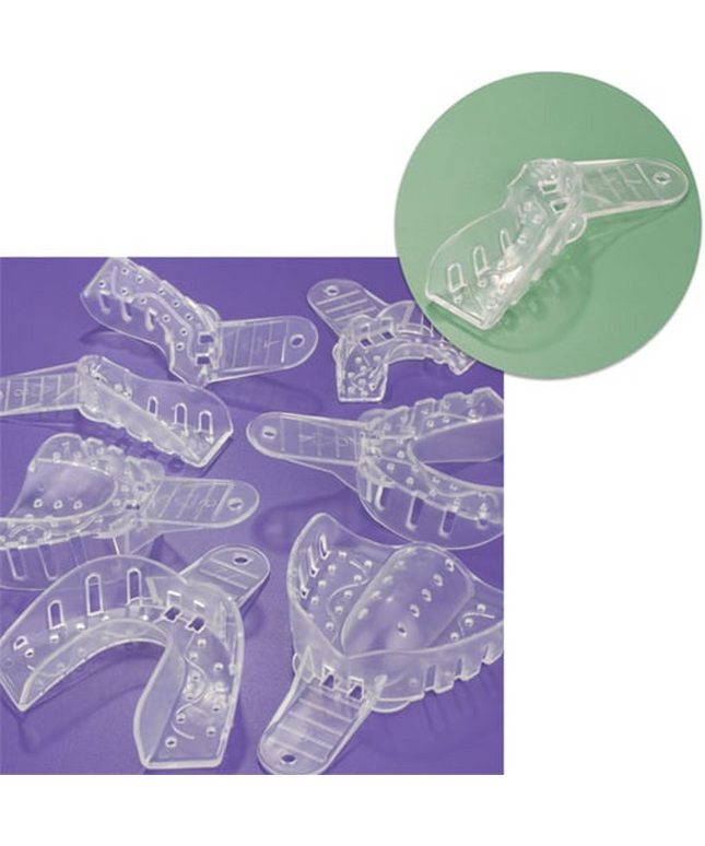 Plasdent - #7 Upper-Right/Lower-Left, Crystal Clear, 12Pk