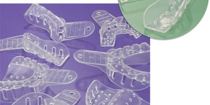 Plasdent - #X2 X-Large Lower, Crystal Clear 12Pk