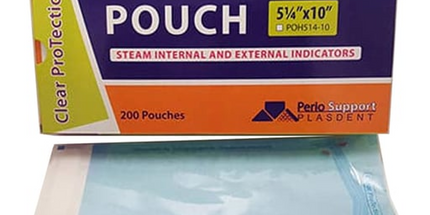 Plasdent - Autoclave Pouches 5 ?' X 10', 200/Bx