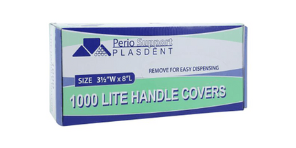 Plasdent - Lite Handle Cover 3?'W X 8'L (1000Pcs/Box)