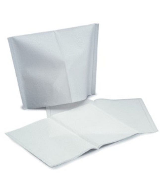 Quala - Headrest Covers 10X10 White 500/Cs
