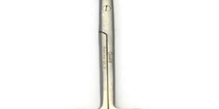 Quala - Scissors Goldman Fox Curved 5' Serrated