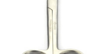 Quala - Scissors Crown & Gold Curved Smooth 4?'