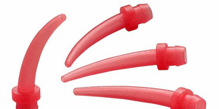 Sultan Intraoral Mixing Tips, Red, 100/Bg