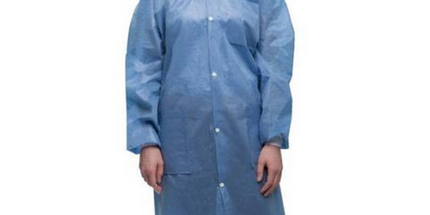 ValuMax - Easybreathe Lab Coats10Pk Ceil Blue Xx-Large
