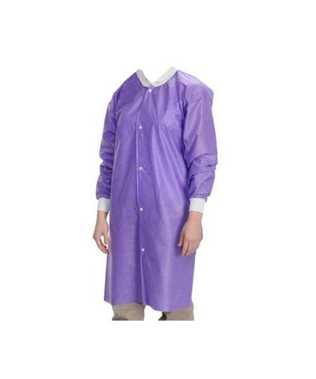 ValuMax - Easybreathe Lab Coats 10Pk Purple Medium