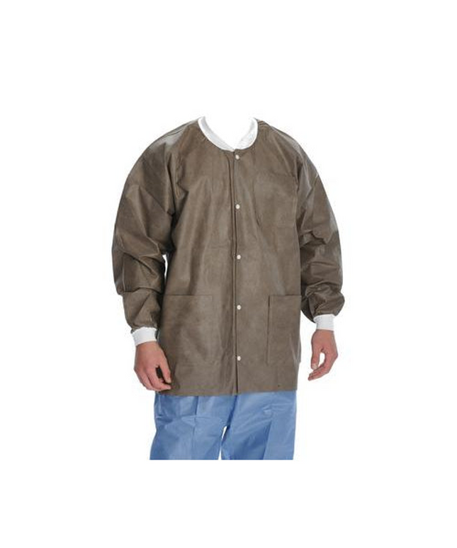 ValuMax - Extrasafe Jackets 10Pk Coffee Large