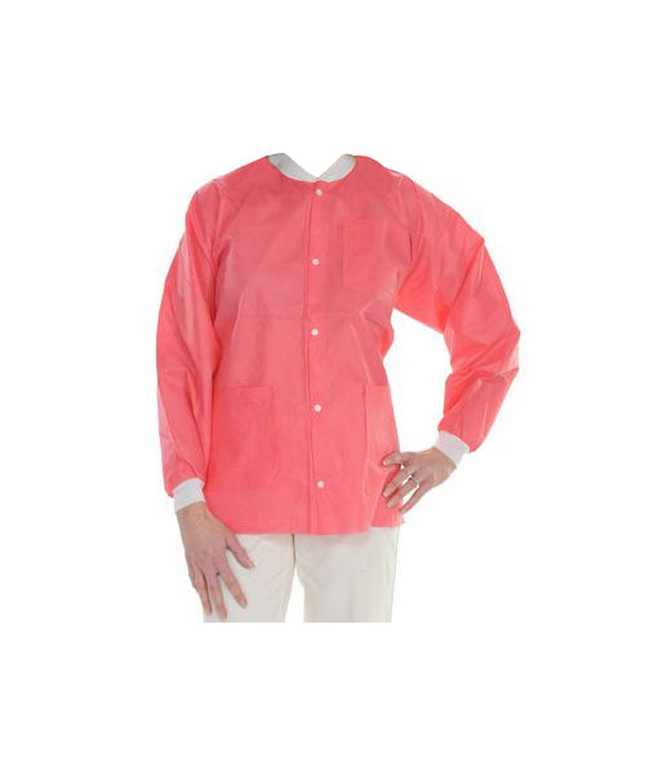 ValuMax - Extrasafe Jackets 10Pk Coral Pink Small
