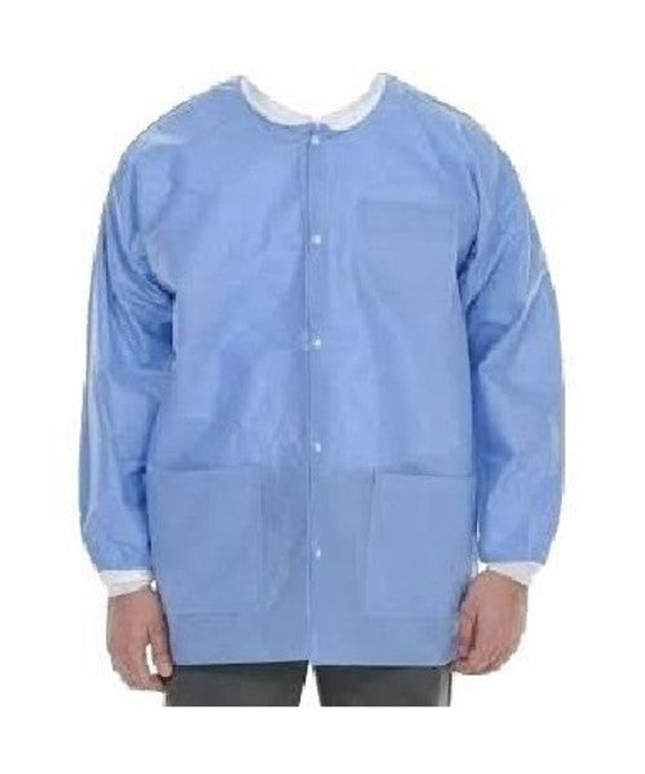 ValuMax - Extrasafe Jackets 10Pk Steel Blue Medium