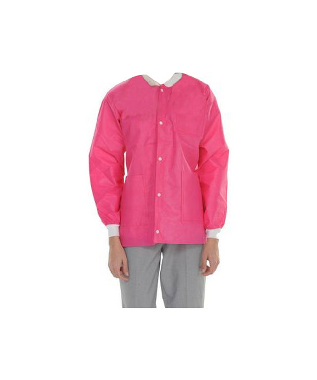 ValuMax - Extrasafe Jackets 10Pk Hot Pink Medium