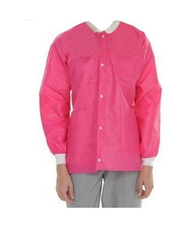 ValuMax - Extrasafe Jackets 10Pk Hot Pink Small