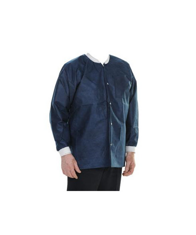 ValuMax - Extrasafe Jackets 10Pk Navy Blue Large
