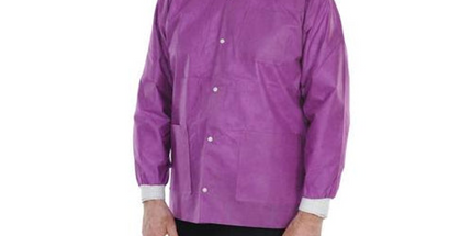 ValuMax - Extrasafe Hip-Length Jackets Violet Purple Small 10Pk