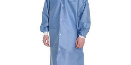 ValuMax - Extrasafe Lab Coats?10Pk Ceil Blue 3Xl