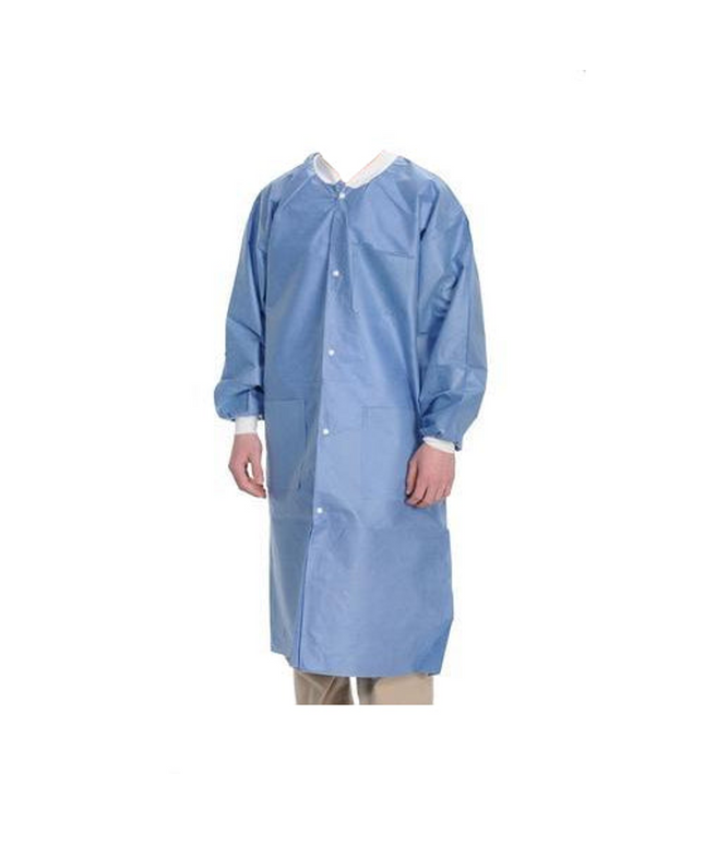 ValuMax - Extrasafe Lab Coats?10Pk Ceil Blue 3Xl