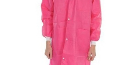 ValuMax - Extrasafe Lab Coats?10Pk Hot Pink Xl