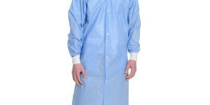ValuMax - Extrasafe Lab Coats?10Pk Medical Blue Xs
