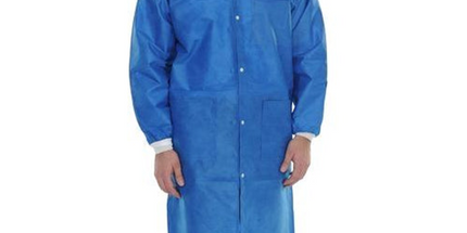 ValuMax - Extrasafe Lab Coats?10Pk Royal Blue Large