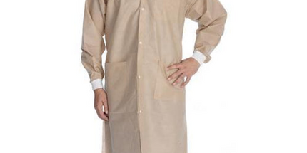 ValuMax - Extrasafe Lab Coats 10Pk Tan Medium