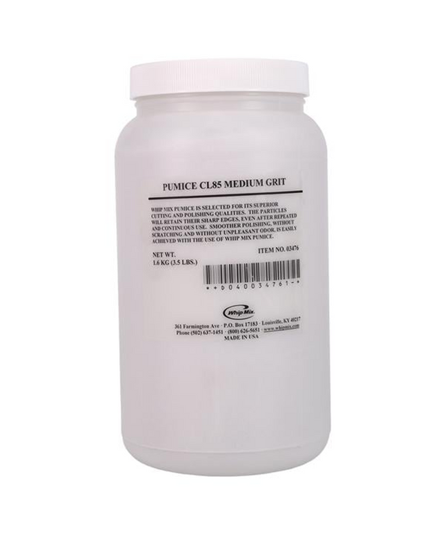 Whip Mix Pumice Cl-85 (Medium), 3.5 Lb Jar