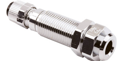 DCI - 1/4" Q.D. Panel Mount  X 10-32 W/ Shut-Off, Female