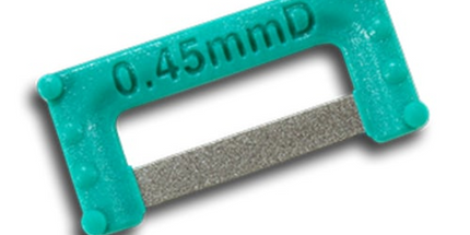 Directa - Ipr Plus Turquoise Double Sided Widener Coarse Diamond (0.45Mm) Small Pk