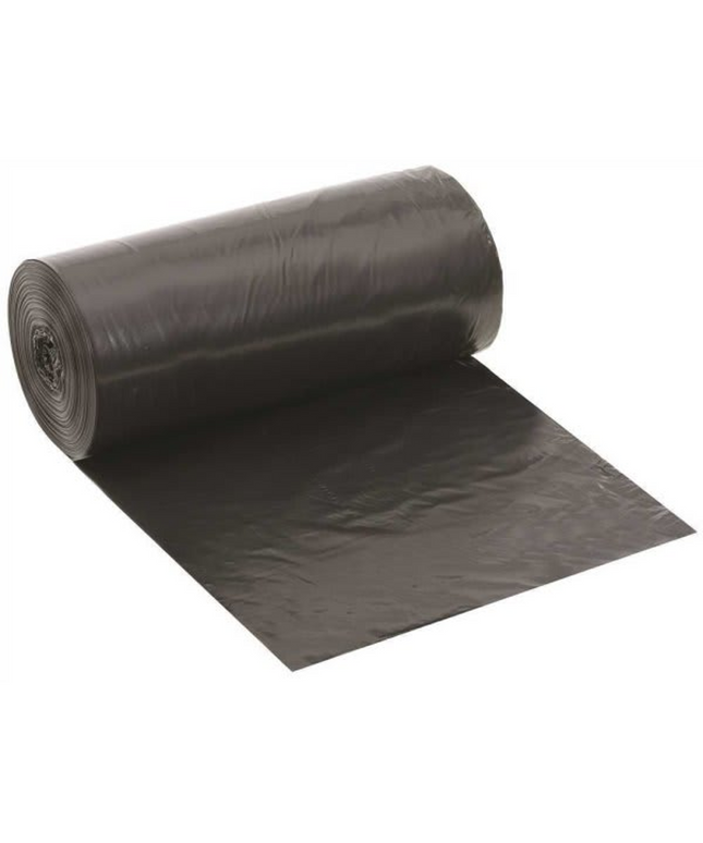 Renown 33 Gal. 0.7 mil 33 in. x 39 in. Black Can Liner (25 per Roll, 10-Roll per Case)