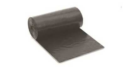 Renown Can Liners 33X39 33gal. 1.2MIL Black, Rolls, case of 150