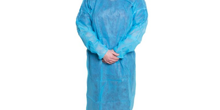 Dukal - Isolation Gowns Blue, pack of 10