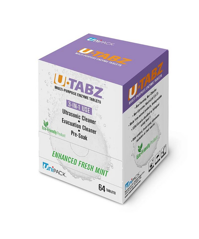 Dukal - U-TABZ Ultrasonic Enzymatic Tablets, box of 64