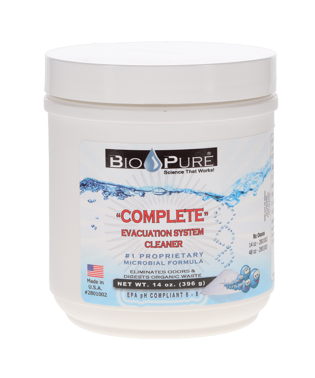 Sable - Bio-Pure eVac System Maintenance Cleaner, Powder, 14 oz, 1/Pk, 2801002