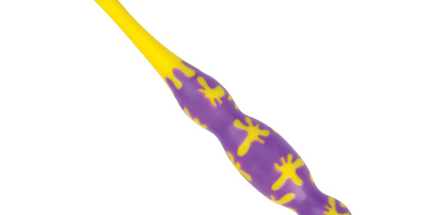Practicon - Smilegoods Y272 Child Toothbrushes With Suction Cup Base 72/box Each Toothbrush Features: An