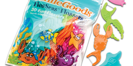 Practicon - Smilegoods Flosseas Flossers Designed For Children Age 3+ Feature High-Quality Nylon Floss
