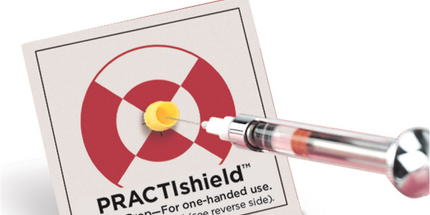 Practicon - Practishield Resheathing Prop 100/pack Single Use Props Slip Onto Any Needle Sheath Creating An