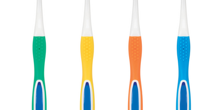 Practicon - Smilegoods A401 Toothbrushes Soft End-Rounded Dupont Tynex Bristles In An Unbreakable Non-Slip