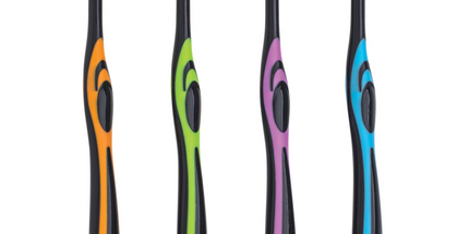 Practicon - Smilegoods A301 Toothbrushes With Compact Head & Build-In Cheek Tongue Cleaner 72/box Each