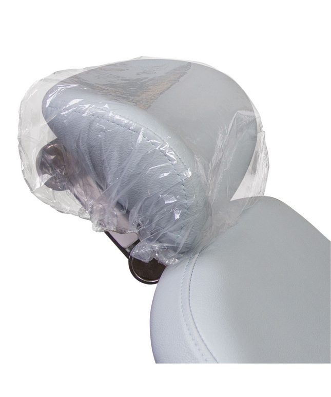 Practicon - Quikcaps Elasticized Plastic Barriers Multi Purpose 400/pack Stretch Up To 12" Diameter