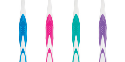 Practicon - Smilegoods A381 Toothbrushes Soft End-Rounded Dupont Tynex Bristles In An Unbreakable Non-Slip