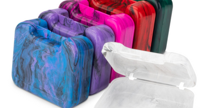 Practicon - Paradise Cosmic Cases Dark Colors 24/bag. Luxury Line Retainer Cases Are Attractive