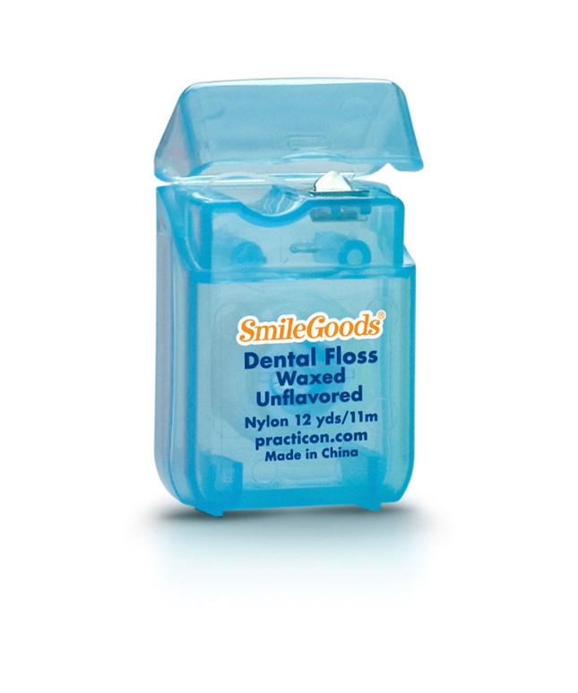 Practicon - Smilegoods Waxed Dental Floss Coordinates Toothbrushes & Maximizes Your Savings! Each