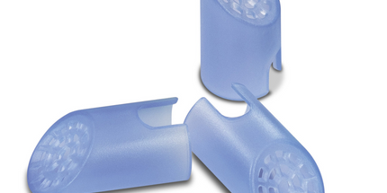 Practicon - Vacguard Hve Tip Screens Blue 100/pack Fit All Standard 7/16" Diameter Tips. Improved Tip