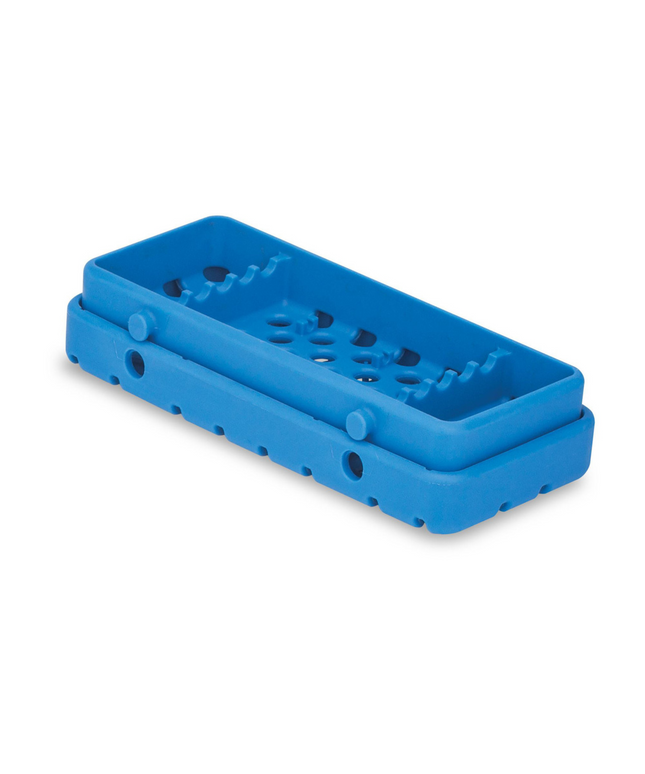 Practicon - Cool Cassette 2 True Blue 5 Instrument Tray 1/pack Holds Instruments Up To 7-1/8" Long