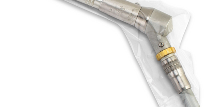 Practicon - Quiksheath Contra-Angle Low Speed S Midwest "shorty" & Doriot Style Handpieces Size
