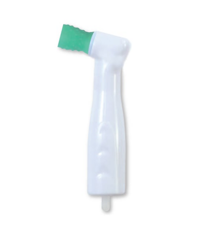 Premium Plus - Disposable Prophy Angle With Soft Cup Green 500/pack Ribbed & Webbed Cup. Fits All