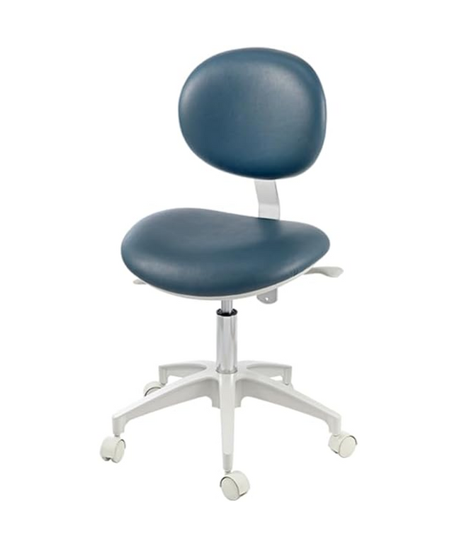 Premium Plus - Doctor Stool Black Color Ultra Stable Base Adjustable Height Single Stool
