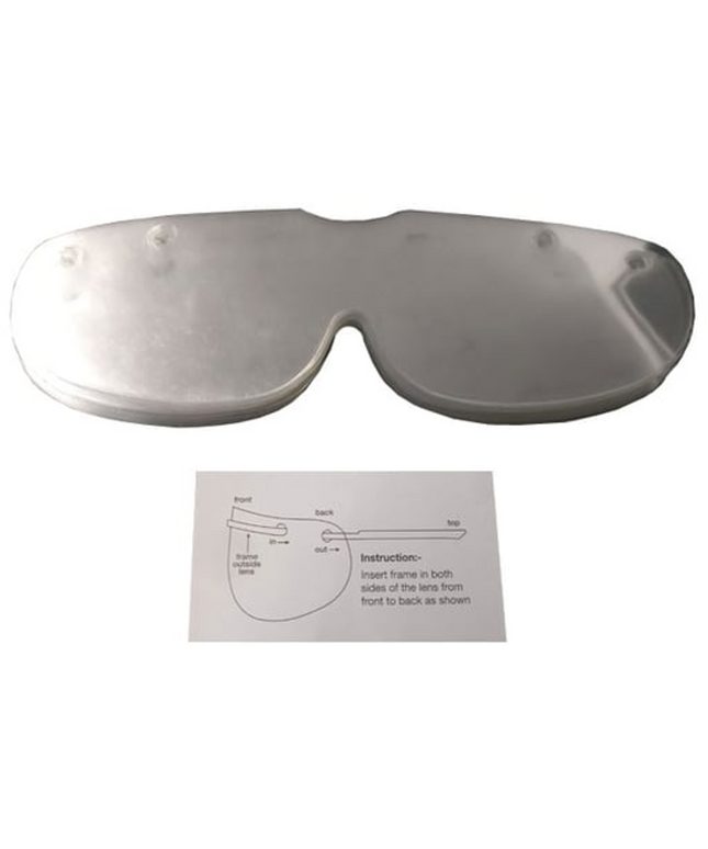 Premium Plus - Disposable Eye Shields Lens Refill Clear 50/pack