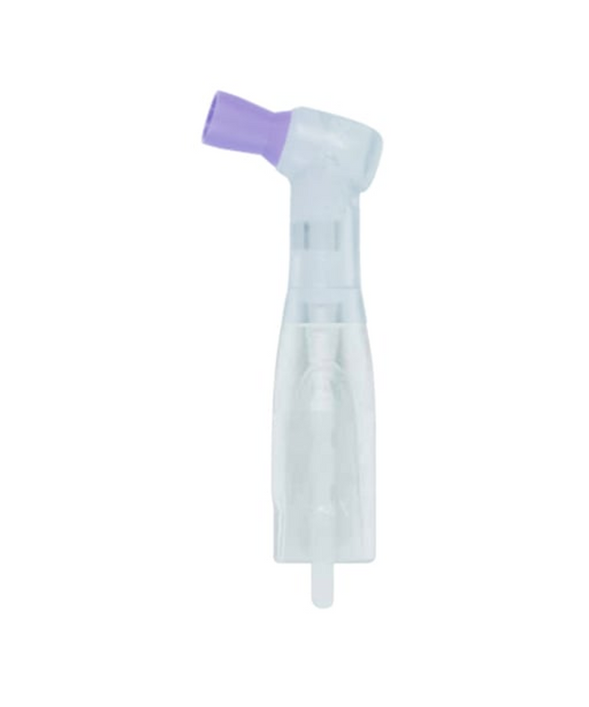 Premium Plus - Disposable Prophy Angle With Regular Cup Lavender 100/pack Ribbed & Webbed Cup