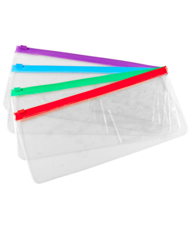 Plak Smacker - Clear Bag With Colored Zipper (48 Ct)