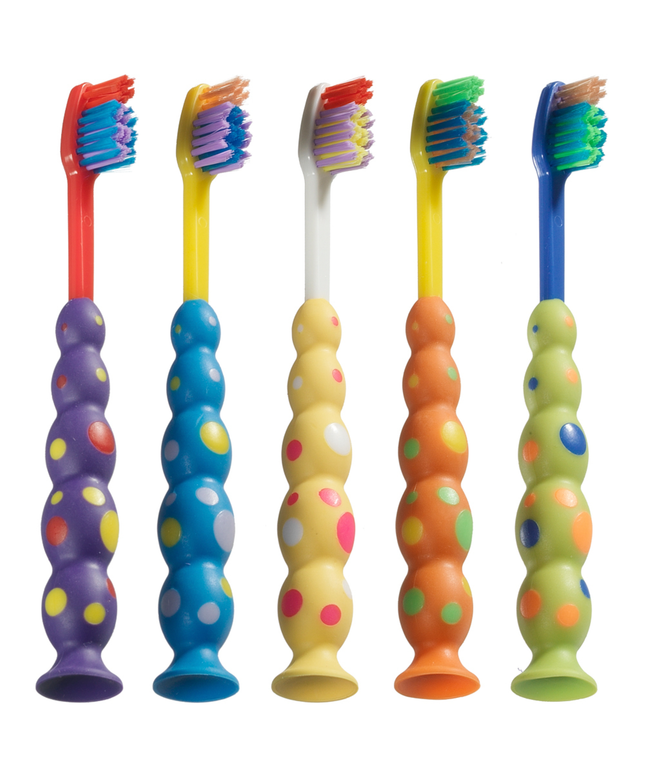 Plak Smacker - Kids Suction Cup Brush (144 Ct)