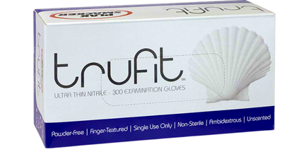 Plak Smacker - Trufit Violet Ultra Thin Nitrile Gloves - Small  (300 Ct)
